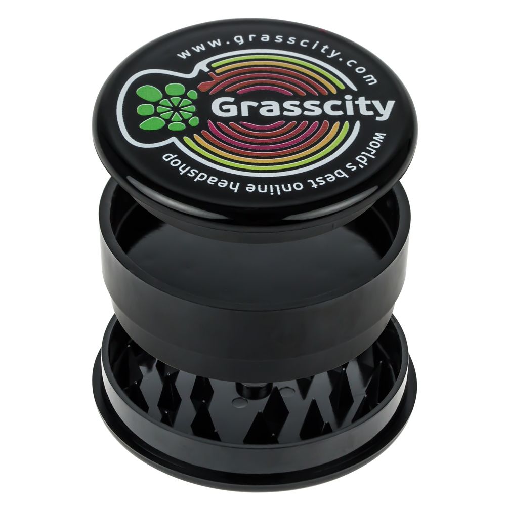  Grasscity Plastic Magnetic 3-Part Herb Grinder