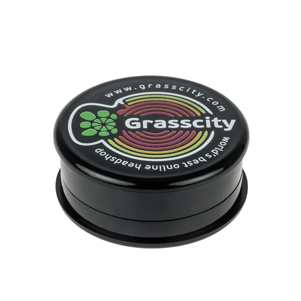  Grasscity Plastic Magnetic 3-Part Herb Grinder