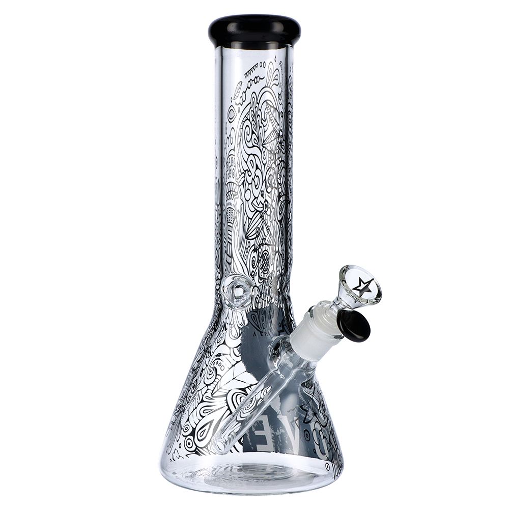  Famous Brandz Jimi Love Beaker Ice Bong | 12 Inch