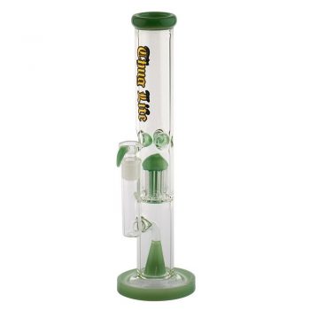 Thug Life Hammer Ice Bong with Tree Perc | Green