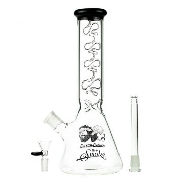 Cheech & Chong’s Up in Smoke Beaker Ice Bong | 12 inch