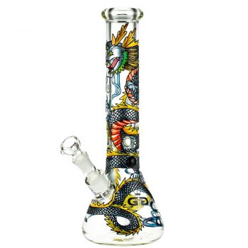 Grace Glass Art Series Dragon Beaker Ice Bong | 7mm