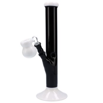 Colored Glass Straight Ice Bong | 12 Inch