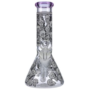 Ghost Face Mini Beaker Base Ice Bong