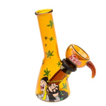 Jay and Silent Bob Mini Beaker Base Bong