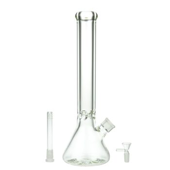 Glass Beaker Base Ice Bong 7mm | 15 inches