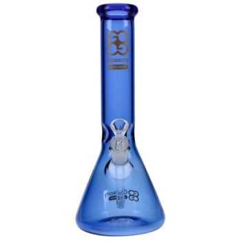 Glasscity Limited Edition Beaker Ice Bong | Blue | Small