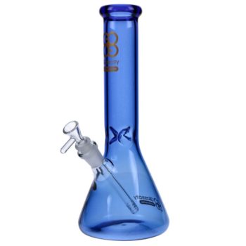 Glasscity Limited Edition Beaker Ice Bong | Blue | Small