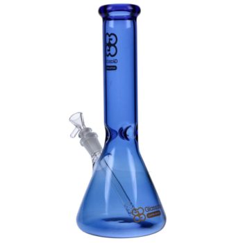 Glasscity Limited Edition Beaker Ice Bong | Blue | Small