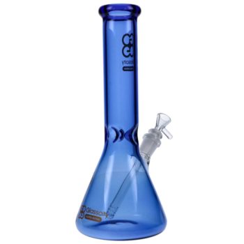 Glasscity Limited Edition Beaker Ice Bong | Blue | Small