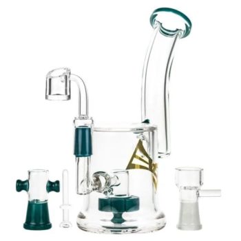 Evolution Diamond Dust Hybrid Dab Rig with Showerhead Perc