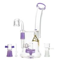 Evolution Diamond Dust Hybrid Dab Rig with Showerhead Perc