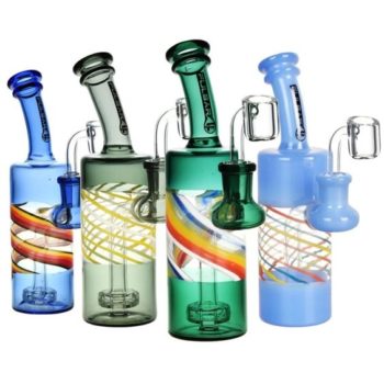 Pulsar Spiral Bottle Dab Rig | 7 Inch