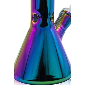 Iridescent Color Shift Beaker Base Ice Bong