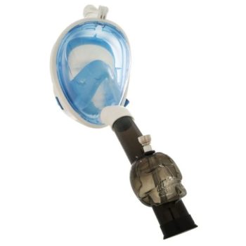 Dr Bongson I Presume Gas Mask Bong with Acrylic Tube | Random Color