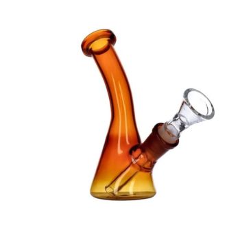 Everyday Essentials Bent Neck Mini Beaker Bong | 5 Inch