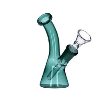 Everyday Essentials Bent Neck Mini Beaker Bong | 5 Inch