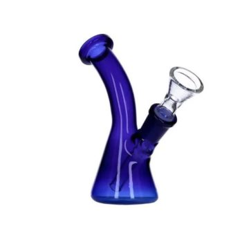 Everyday Essentials Bent Neck Mini Beaker Bong | 5 Inch