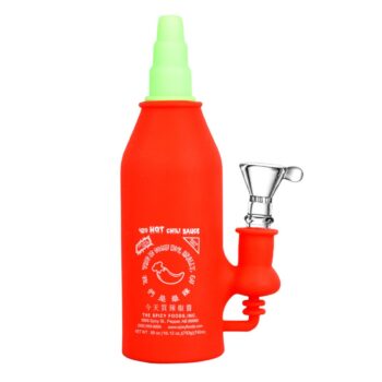 Asian Hot Sauce Silicone Water Pipe