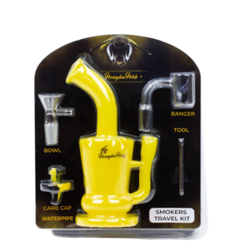 Honeybee Herb Hybrid Dab Rig Travel Pack