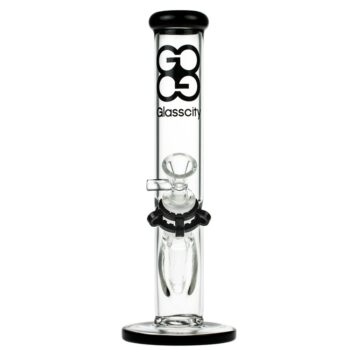 Glasscity Straight Cylinder Ice Bong | 10 Inch