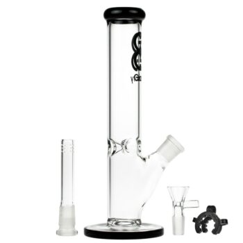 Glasscity Straight Cylinder Ice Bong | 10 Inch