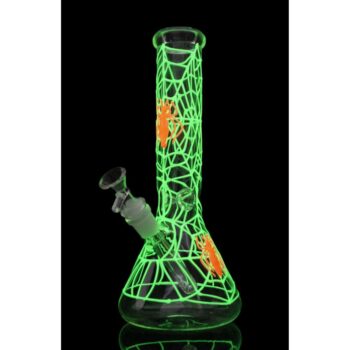 KindVibez Glow In the Dark Bong | Spidey Sense