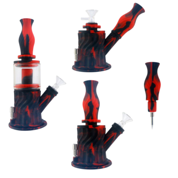 4-in-1 Silicone Multifunction Bong