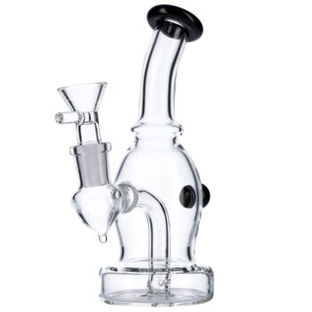 Glass Bubbler with Bent Neck