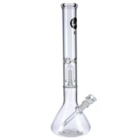 LA Pipes Beaker Ice Bong with Showerhead Percolator