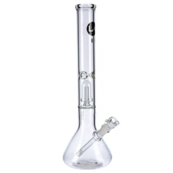 LA Pipes Beaker Ice Bong with Showerhead Percolator