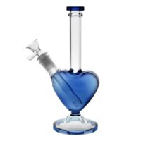 Love Heart Shaped Glass Bong