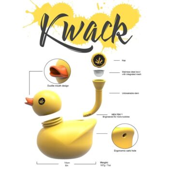 Piecemaker Kwack Silicone Bong